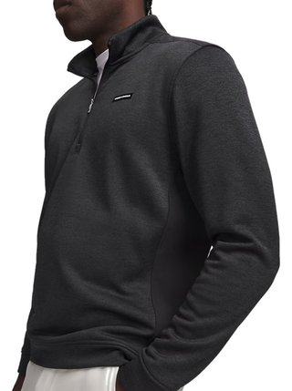 Under Armour Sweaterfleece Hybrid HZ pánská mikina, černá