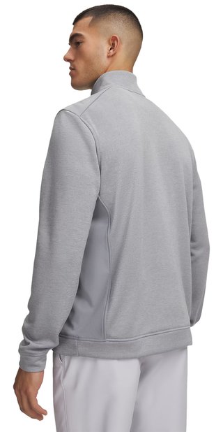 Under Armour Sweaterfleece Hybrid HZ pánská mikina, šedá