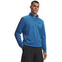 Under Armour Sweaterfleece Hybrid HZ pánská mikina, modrá