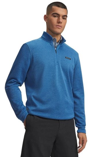 Under Armour Sweaterfleece Hybrid HZ pánská mikina, modrá