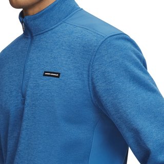 Under Armour Sweaterfleece Hybrid HZ pánská mikina, modrá