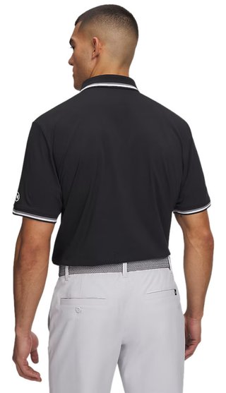 Under Armour ArmourDry Rib pánské polo, černé