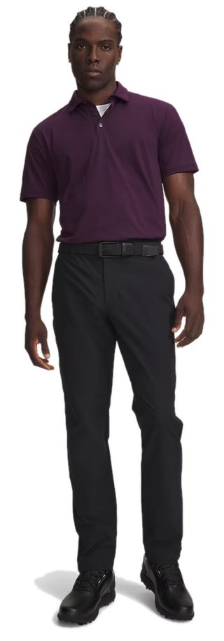 Under Armour Tech Tapered pánské kalhoty, černé/bílé