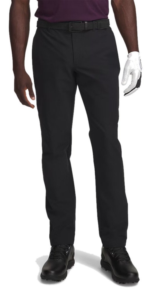 Under Armour Tech Tapered pánské kalhoty, černé/bílé