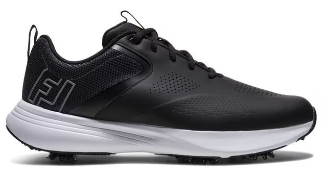 FootJoy Qualifier pánské golfové boty, černá/bílá/šedá