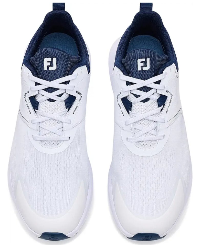 FootJoy Qmotion pánské golfové boty, bílo/tmavě modré