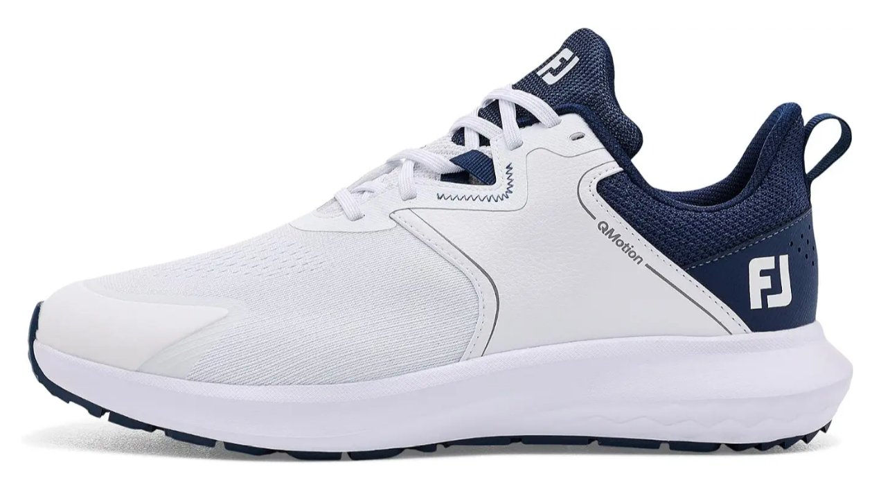 FootJoy Qmotion pánské golfové boty, bílo/tmavě modré