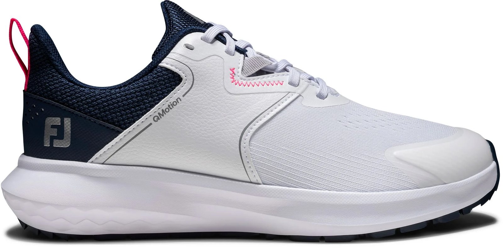 FootJoy Qmotion dámské golfové boty, bílá/modrá/růžová