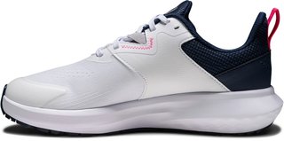 FootJoy Qmotion dámské golfové boty, bílá/modrá/růžová