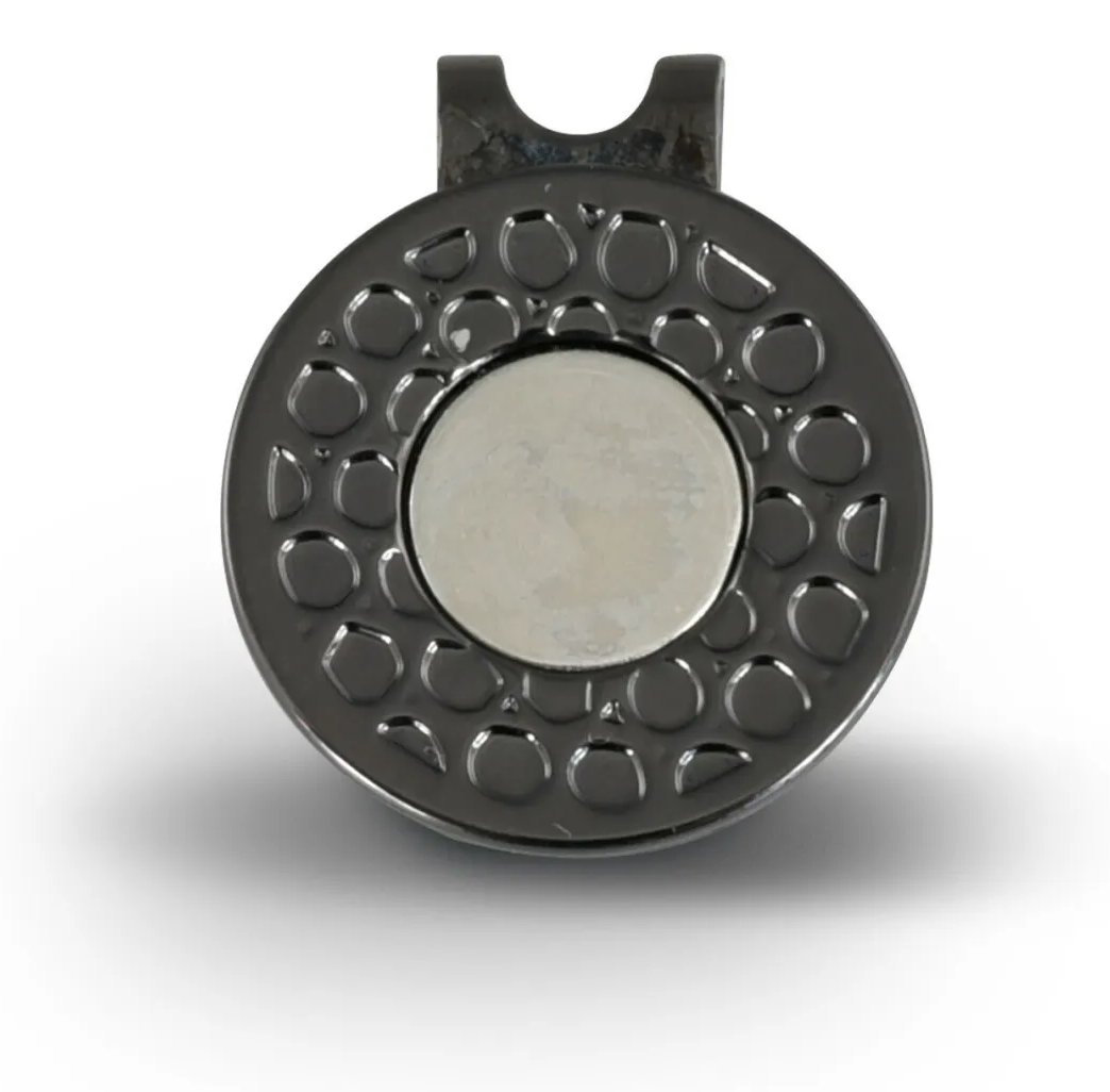 Masters Golf Deluxe Magnetic Hat Clip, gun metal