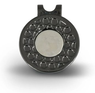 Masters Golf Deluxe Magnetic Hat Clip, gun metal