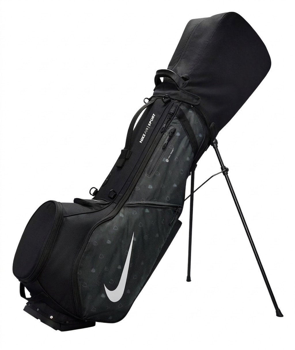 Nike Air Sport 2 stand bag, černý/iron grey/bílý
