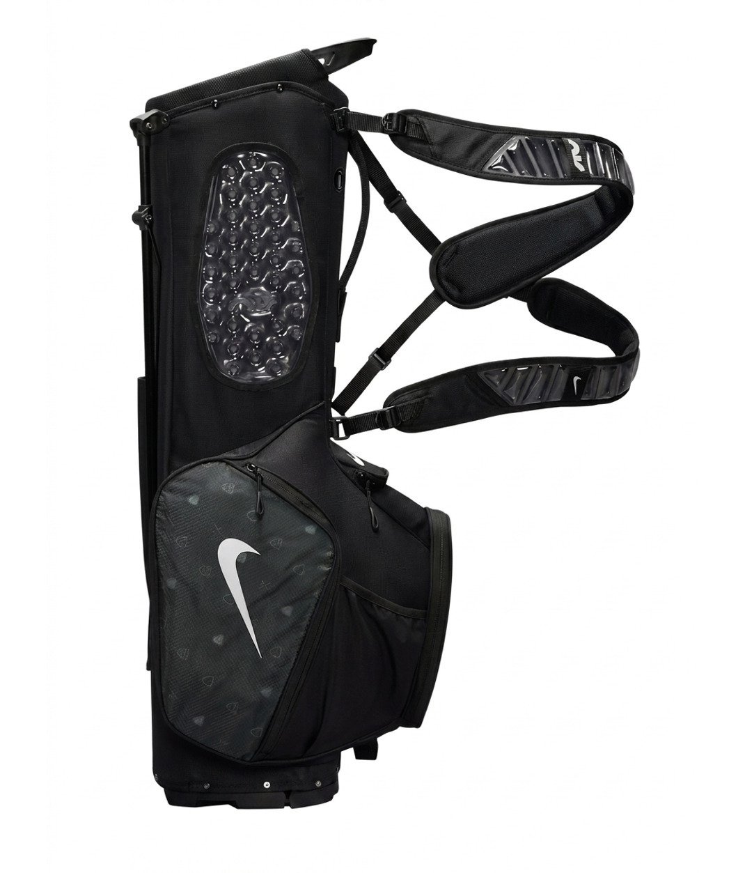 Nike Air Sport 2 stand bag, černý/iron grey/bílý