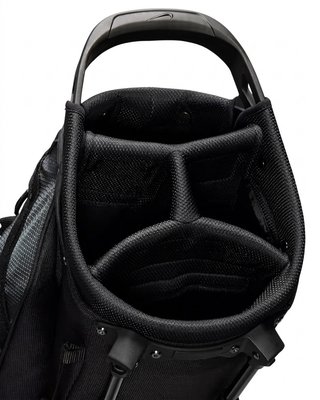 Nike Air Sport 2 stand bag, černý/iron grey/bílý