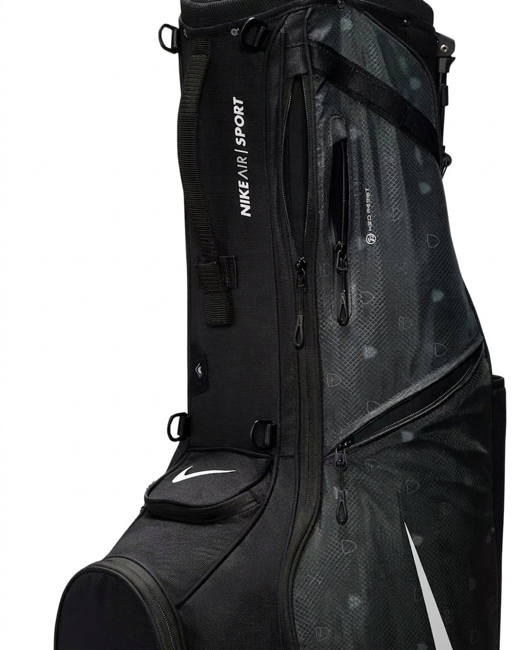 Nike Air Sport 2 stand bag, černý/iron grey/bílý