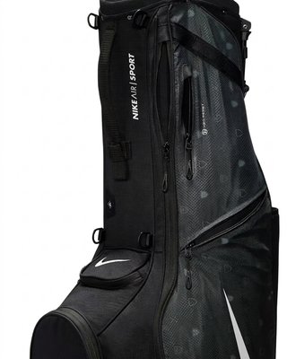 Nike Air Sport 2 stand bag, černý/iron grey/bílý