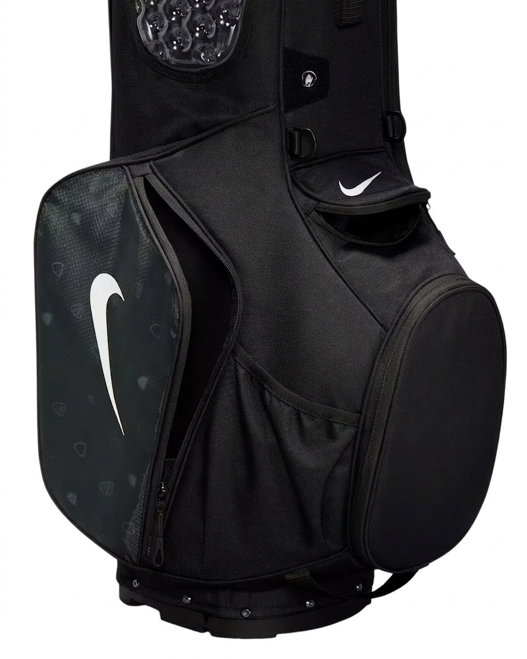 Nike Air Sport 2 stand bag, černý/iron grey/bílý
