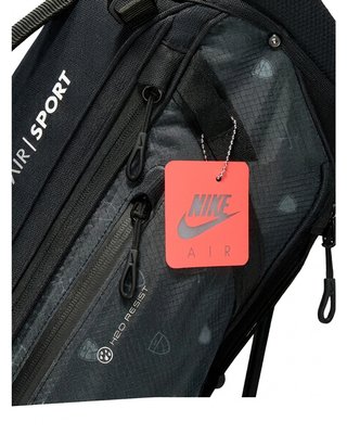 Nike Air Sport 2 stand bag, černý/iron grey/bílý