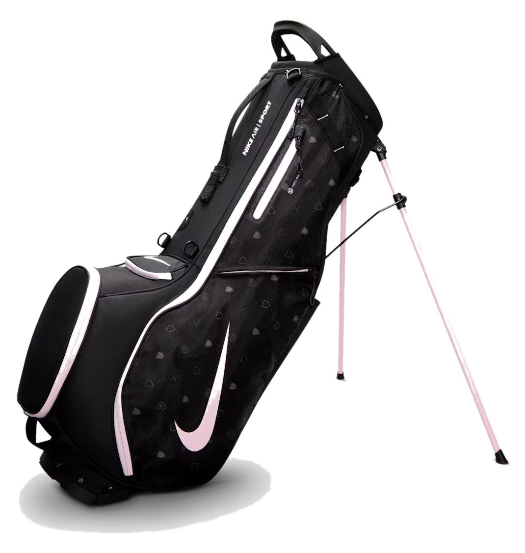 Nike Air Sport 2 stand bag, černý/sail/růžový/pink foam