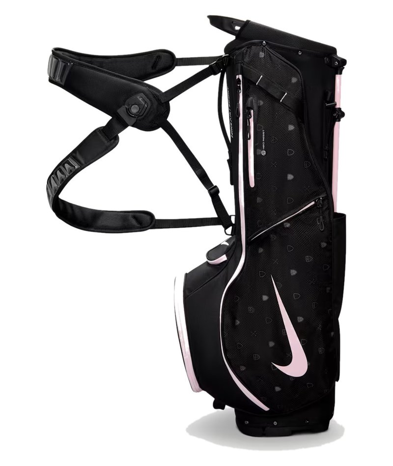 Nike Air Sport 2 stand bag, černý/sail/růžový/pink foam