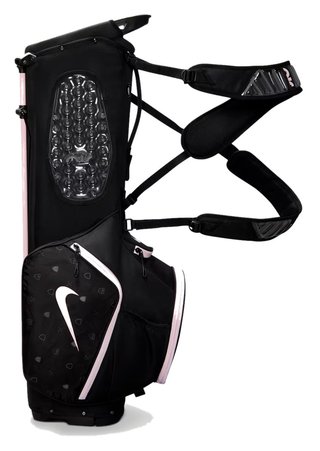 Nike Air Sport 2 stand bag, černý/sail/růžový/pink foam