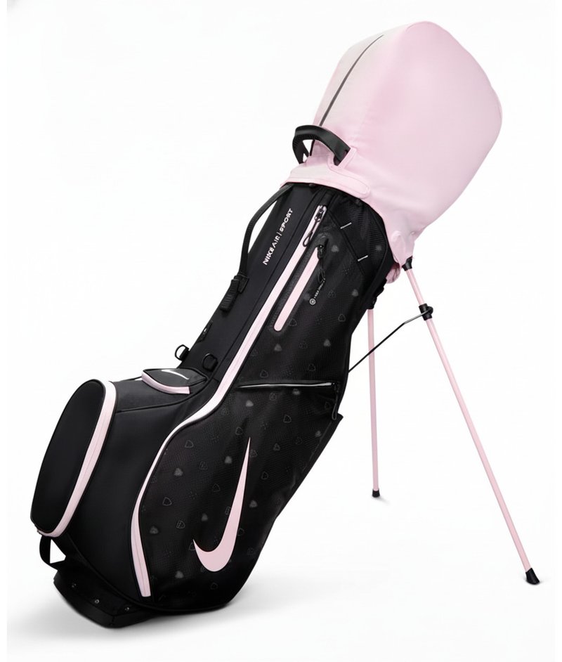 Nike Air Sport 2 stand bag, černý/sail/růžový/pink foam