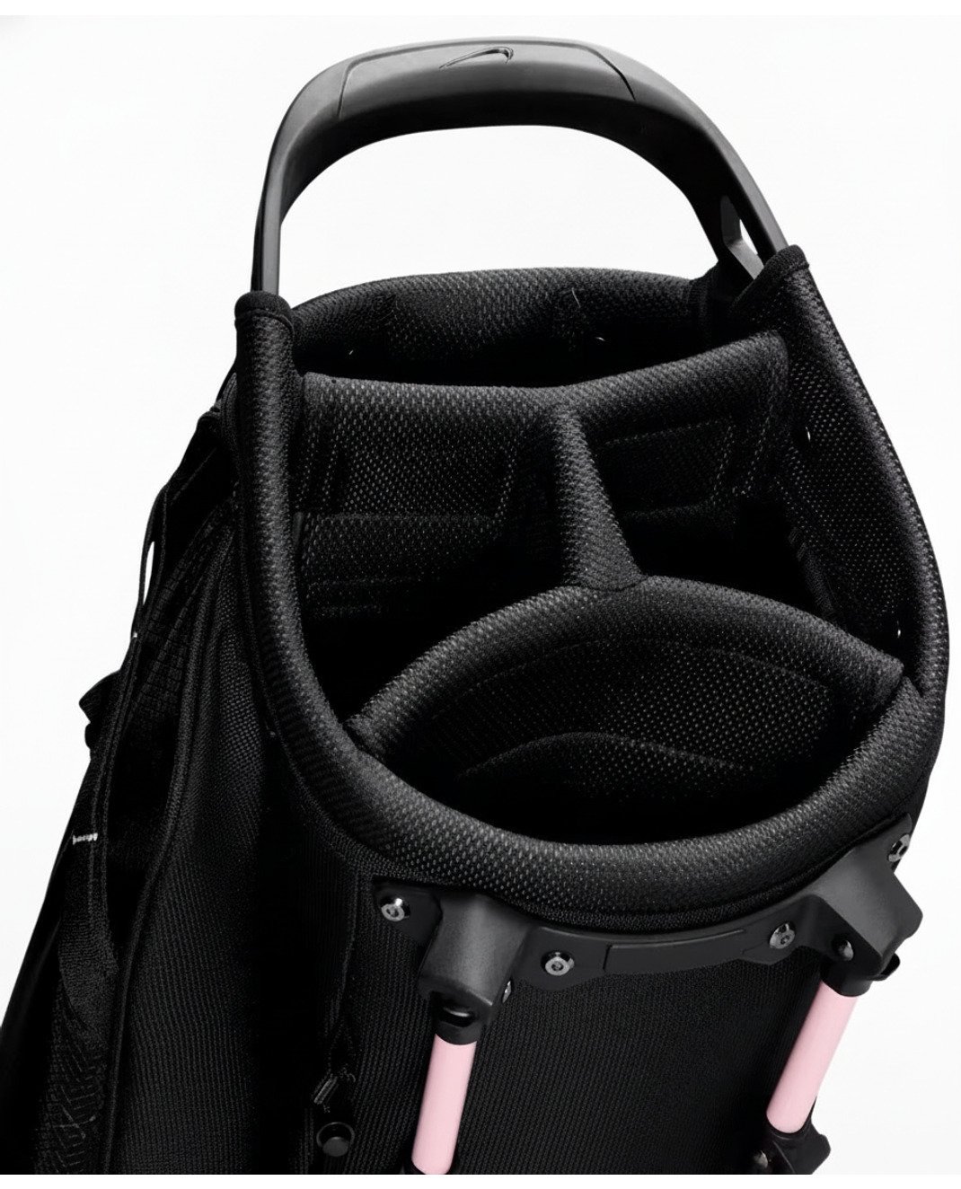 Nike Air Sport 2 stand bag, černý/sail/růžový/pink foam