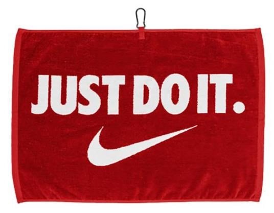 Nike Performance ručník, červeno/bílý