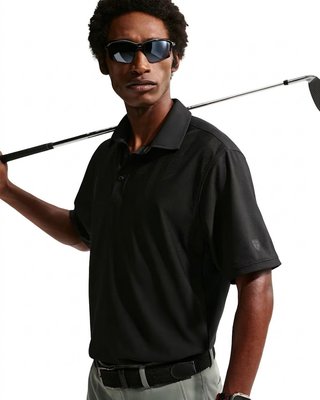 Nike Tailored Performance pánské polo, černé