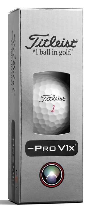 Titleist Pro V1x Left Dash RCT golfové míčky