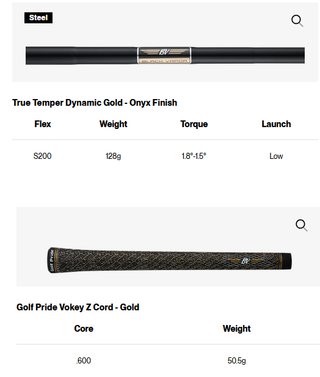 Titleist Limited Edition SM11 Black Vapor pánská wedge
