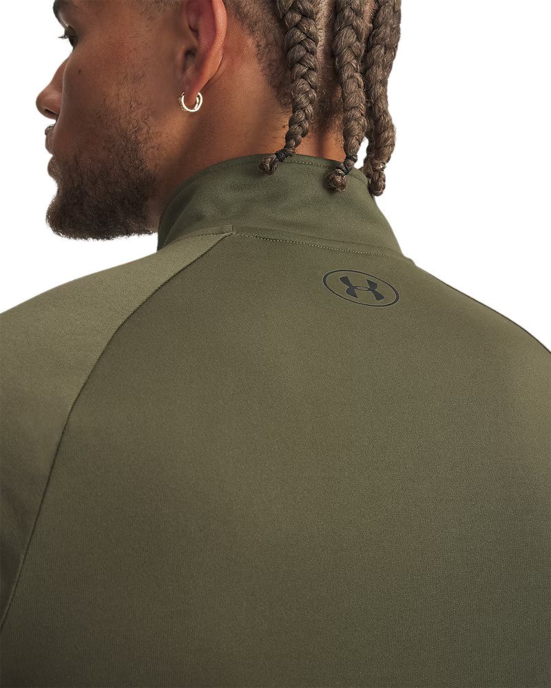 Under Armour Tech 2.0 1/2 Zip pánské tričko, zelené