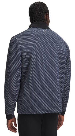 Under Armour Drive Pro Hybrid FZ pánská mikina, downpour grey/white