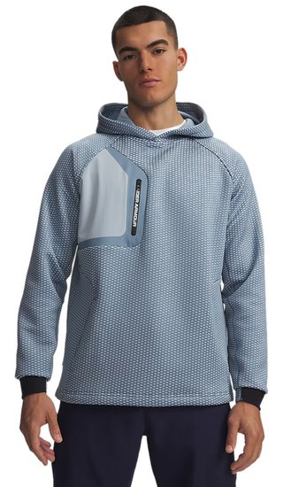 Under Armour Drive Pro Hybrid Hd pánská mikina, modrá