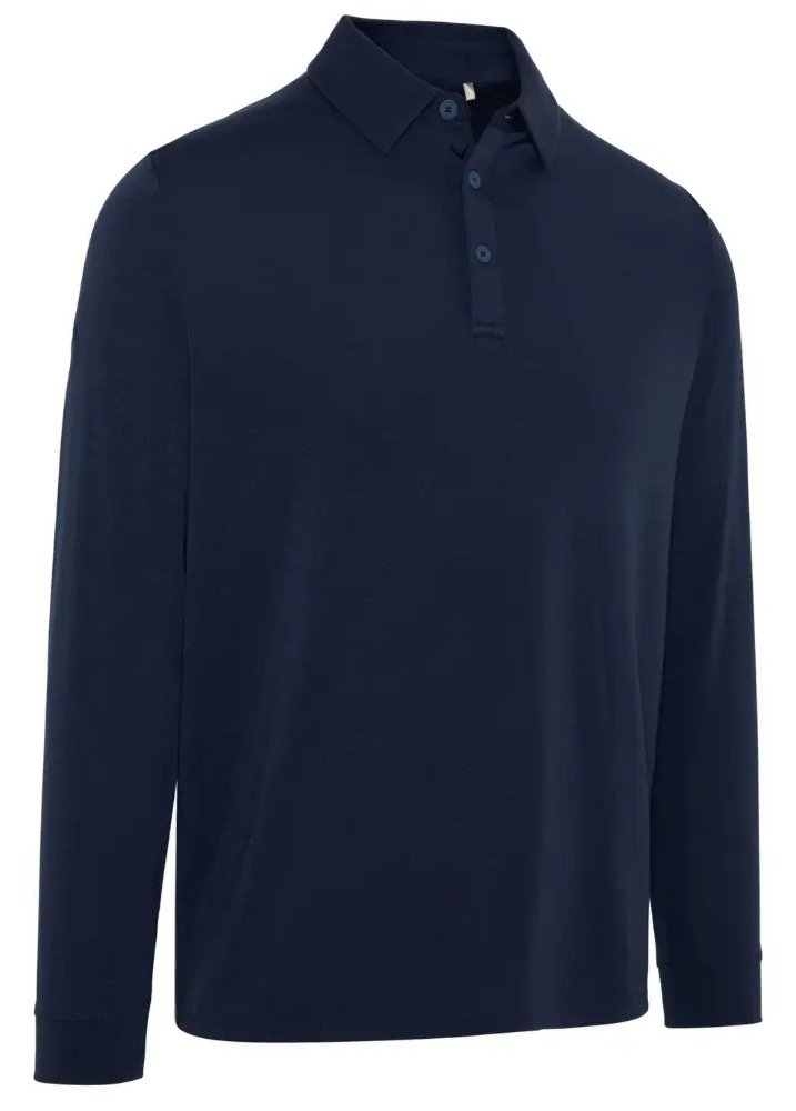 Callaway Soft Touch Long Sleeve pánské polo, peacoat