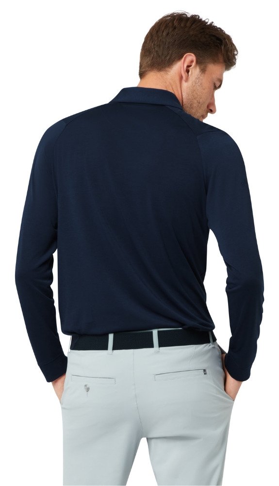 Callaway Soft Touch Long Sleeve pánské polo, peacoat