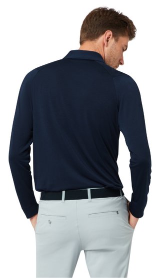 Callaway Soft Touch Long Sleeve pánské polo, peacoat