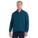 Callaway Chev Jacquard pánský pullover, blue coral
