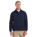 Callaway Chev Jacquard pánský pullover, peacoat