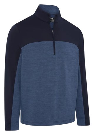 Callaway Lightweight Lux Touch pánská mikina, peacoat