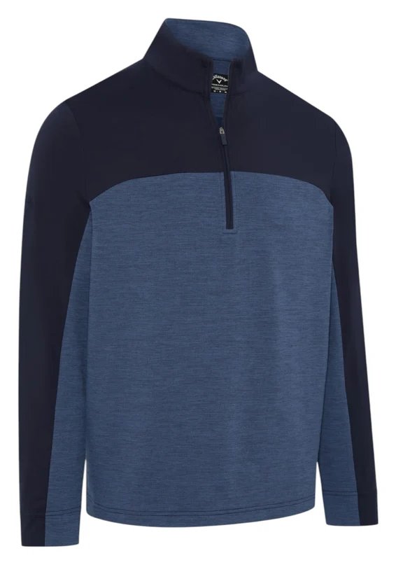 Callaway Lightweight Lux Touch pánská mikina, peacoat