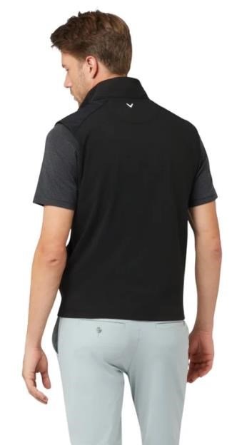 Callaway Lightweight 1/4-Zip pánská vesta, caviar
