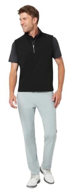 Callaway Lightweight 1/4-Zip pánská vesta, caviar