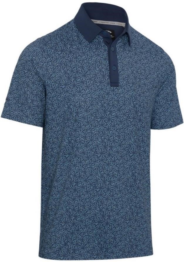 Callaway Confetti Tee Print pánské polo, peacoat