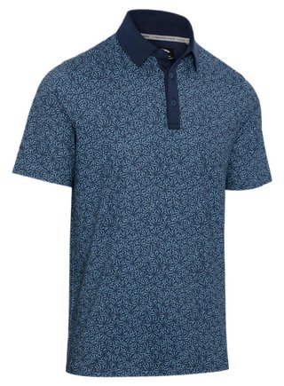 Callaway Confetti Tee Print pánské polo, peacoat