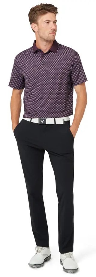 Callaway Fly Birdie pánské polo, italian plum