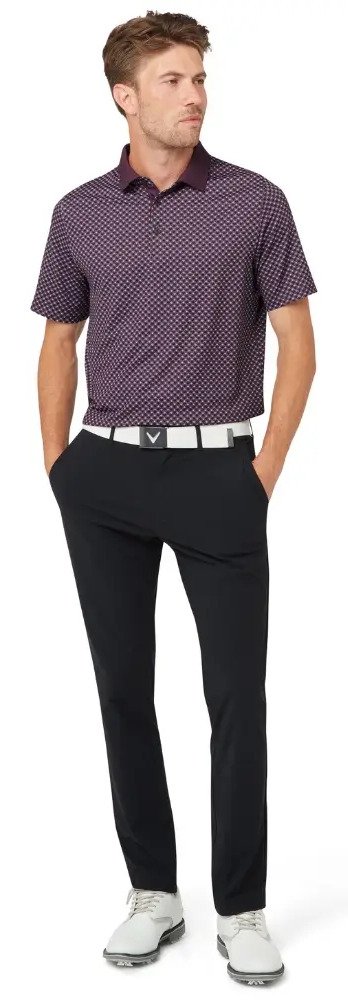 Callaway Fly Birdie pánské polo, italian plum