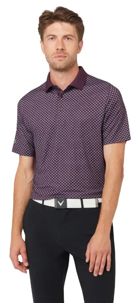 Callaway Fly Birdie pánské polo, italian plum
