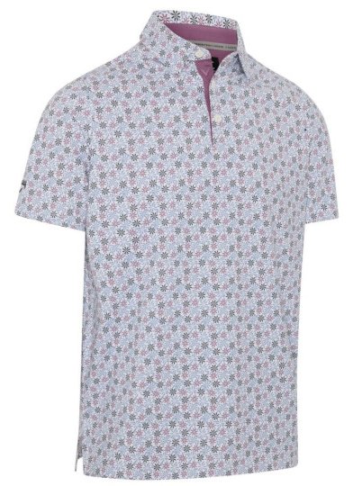 Callaway Making Flowers Out Of Whisky pánské polo, bright white
