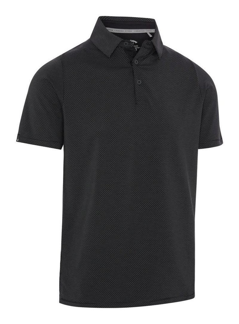 Callaway Emea Two-Tone Geo pánské polo, caviar